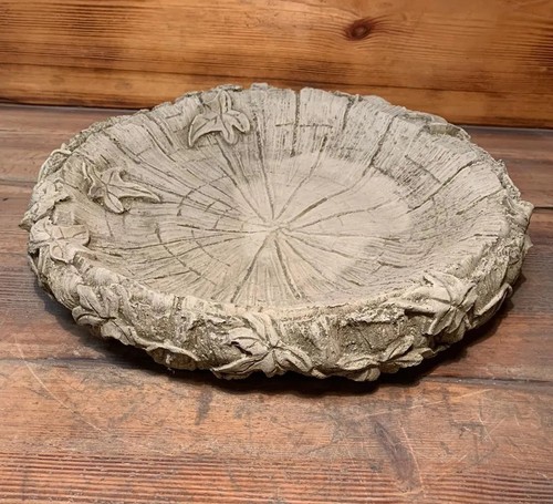 Stone garden log - stone, top