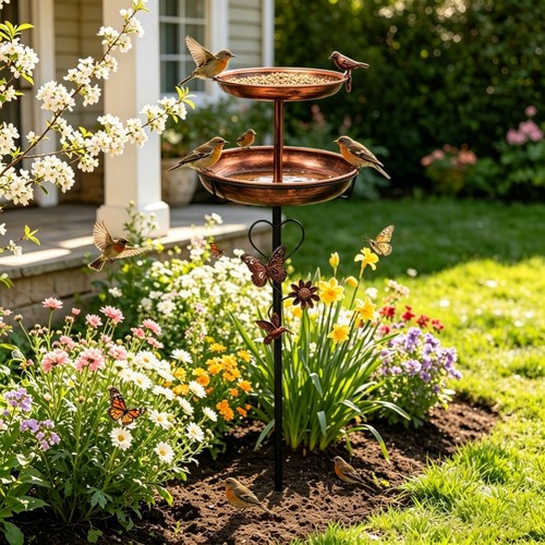 Bird hotel feeder bath - bird,