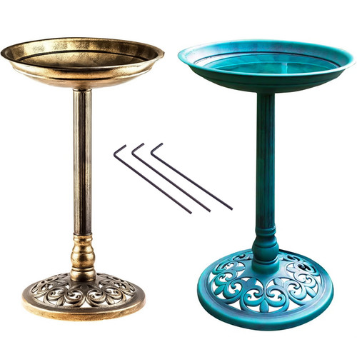 Bird bath traditional patio - traditional,