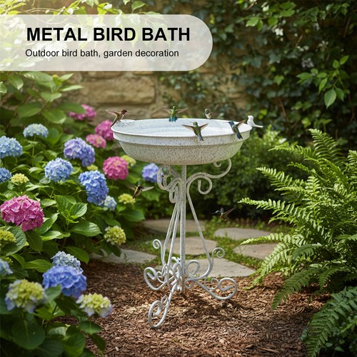 Outdoor patio garden bird bath - patio,