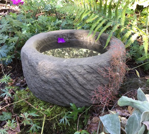 Stone garden old style - stone, deep