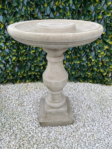 Melmar stone bird bath - melmar,