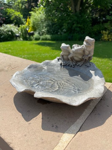 Resin frog leaf - resin, bath