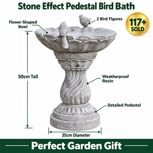 Stone effect pedestal - effect,