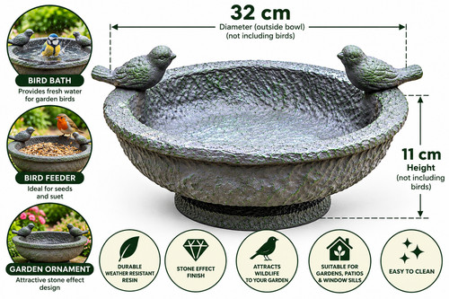 Decorative garden bird - garden, &