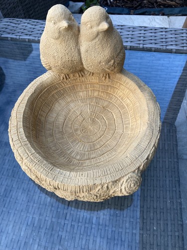 Stone garden pair - garden, of